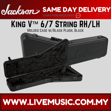 Jackson KV 6/7 RH/LH Electric Guitar Hardshell Case