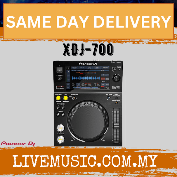 Pioneer DJ XDJ-700 Compact Digital Rekordbox DJ Media Player (XDJ700)