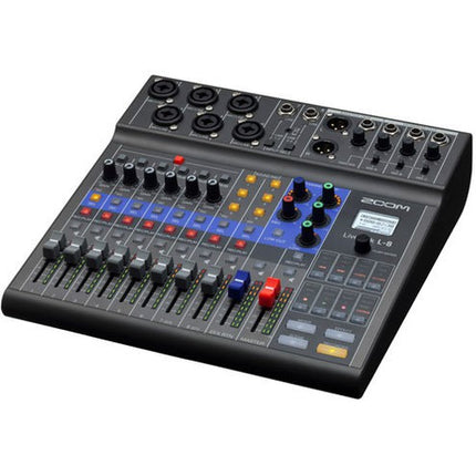 Zoom LiveTrak L8 - 8 Channel Digital Mixer / Recorder (L-8/L 8)