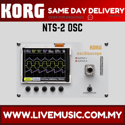 Korg Nu:Tekt NTS-2 Oscilloscope DIY Kit ( NTS 2 / NTS2 )