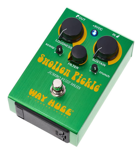 Jim Dunlop WHE401S Swollen Pickle Jumbo Fuzz Guitar Effects Pedal (WHE401 S/WHE401-S)