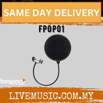 Bespeco FPOP01 Nylon Screen Pop Filter ( FPOP01 / FP OP01 )
