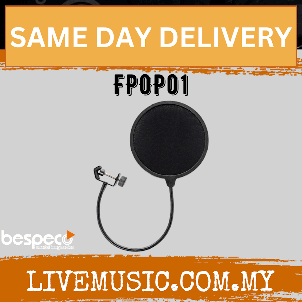 Bespeco FPOP01 Nylon Screen Pop Filter ( FPOP01 / FP OP01 )