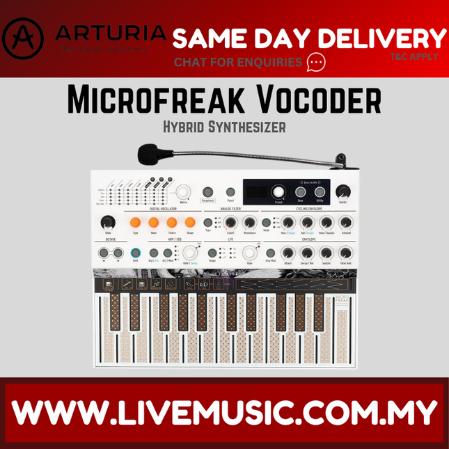 Arturia Microfreak Vocoder Edition Hybrid Synthesizer