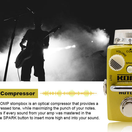 Hotone Skyline Series Komp Analog Compressor Guitar Effects Pedal