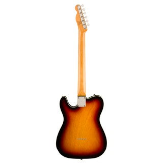 Squier Classic Vibe 60s Custom Telecaster Electric Guitar, Laurel Fretboard - 3-Tone Sunburst