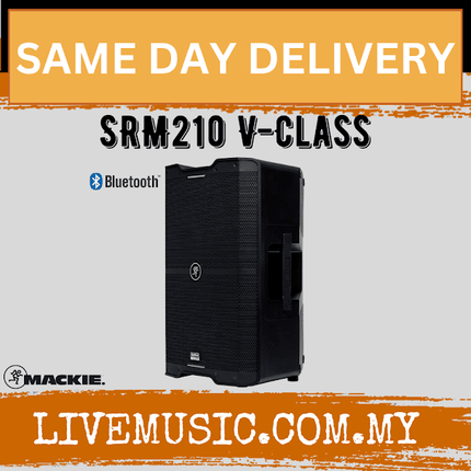 Mackie SRM210 V-Class 2000W 10 inch Powered Speaker (SRM 210/SRM-210)