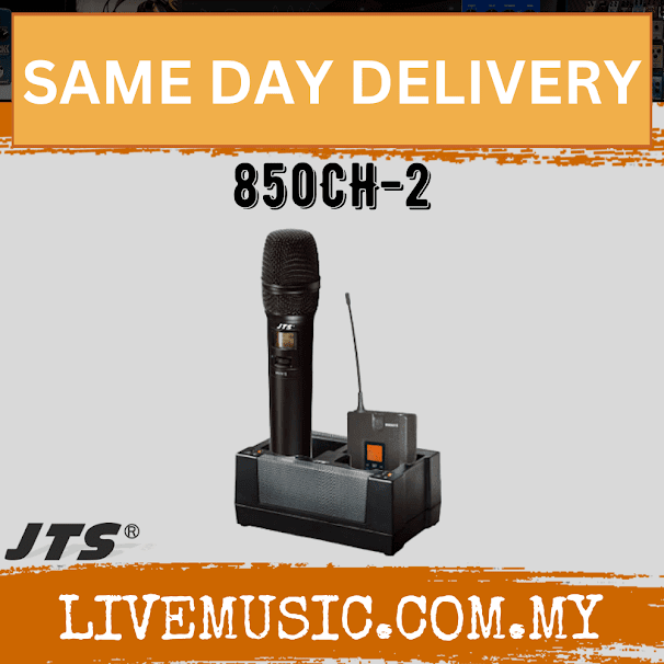 JTS 850CH-2 Dual Slot-in Battery Charger for 8011DB/8012DB/R4 Systems (850 CH-2 850CH-2)