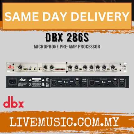 Dbx By Harman 286s Microphone Pre-amp Processor ( dbx286s / dbx-286s )