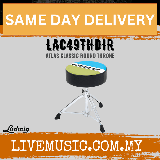 Ludwig LAC49THDIR Atlas Classic Round Throne