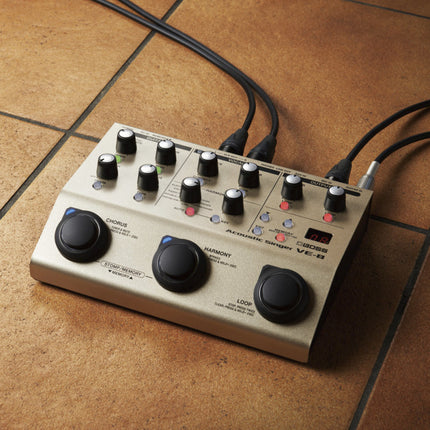 Boss VE-8 Acoustic Singer Guitar/Vocal Processor Stompbox (VE8)