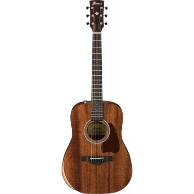 Ibanez Artwood AW54JR-OPN Solid Mahogany Top Acoustic Guitar - Open Pore Natural ( AW54JR OPN / AW54JROPN )