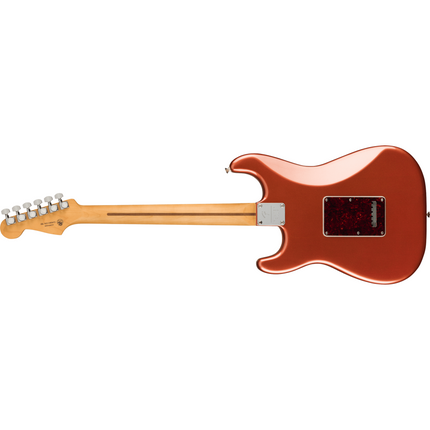 Fender Player Plus Stratocaster Electric Guitar, Pau Ferro Fretboard - Aged Candy Apple Red