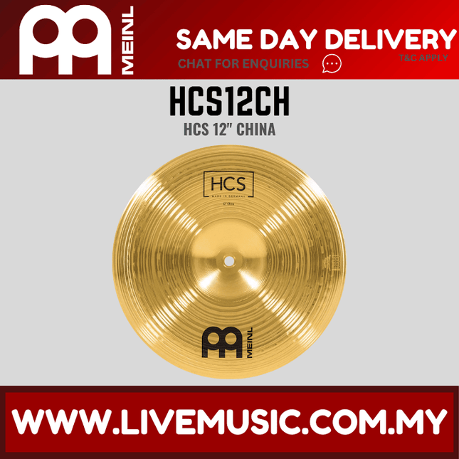 Meinl Cymbal HCS12CH 12inch HCS China For Drum Set