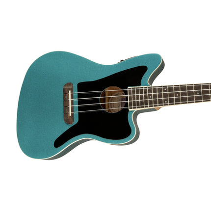 Fender Fullerton Jazzmaster Ukulele, Walnut Fretboard - Tidepool