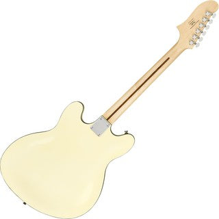 Squier Affinity Series Starcaster Electric Guitar, Maple Fretboard - Olympic White