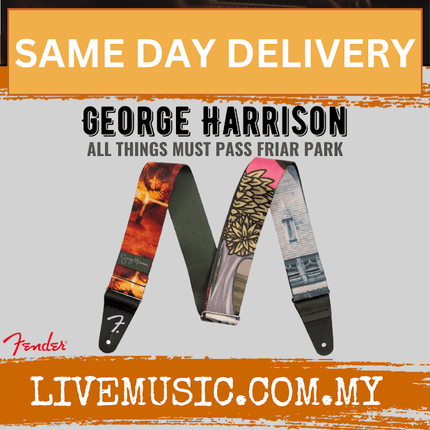 Fender George Harrison All Things Friar Park Guitar Strap