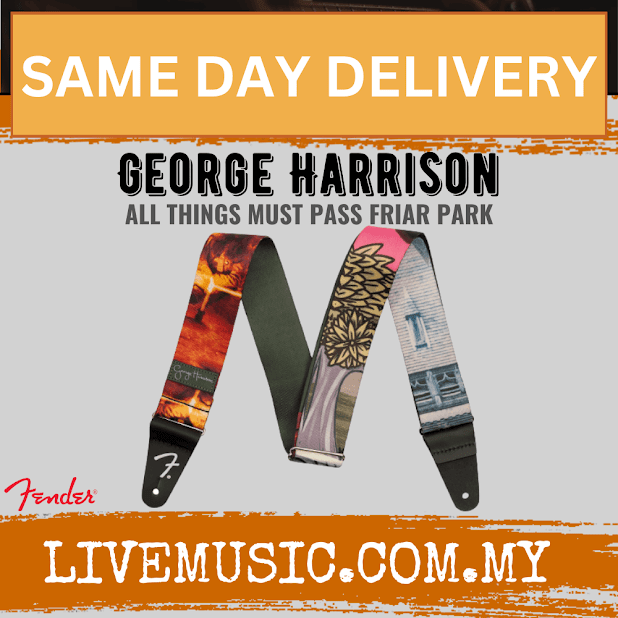 Fender George Harrison All Things Friar Park Guitar Strap