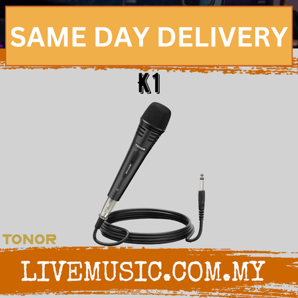 Tonor K-1 Single Karaoke Dynamic Microphone ( K1 / K 1 )