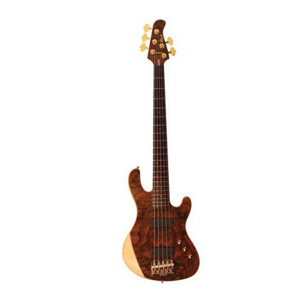 Cort Jeff Berlin Signature Series Rithimic V 5-String Bass Guitar Ebony Fretboard with Bag - Natural Glossy