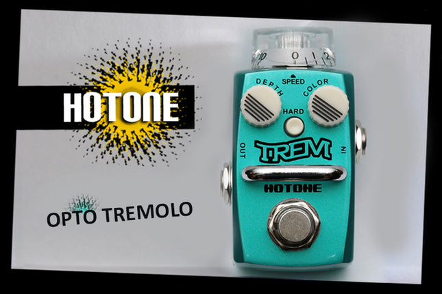 Hotone Skyline Series Trem Analog Tremolo Guitar Effects Pedal