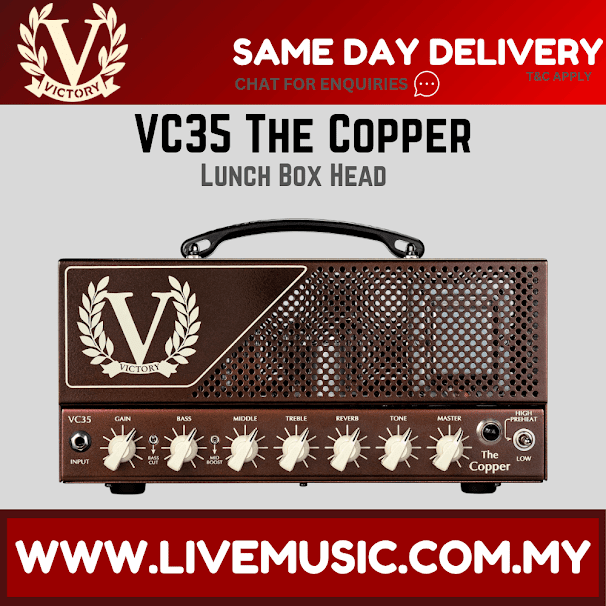Victory VC35 The Copper Guitar Amplifier Head