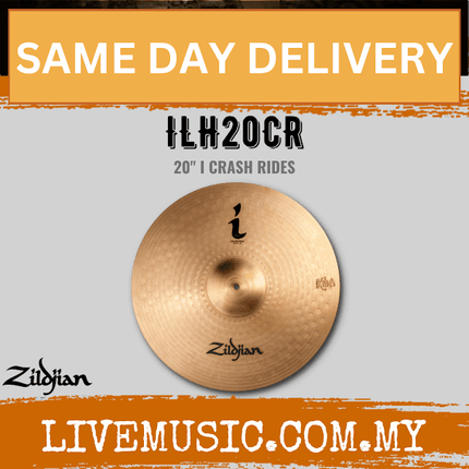 Zildjian 20" I Series Crash-Ride Cymbal (ILH20CR)