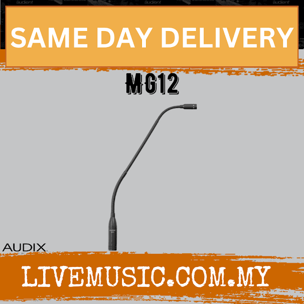Audix MG12 Gooseneck Microphone (MG-12/MG 12)