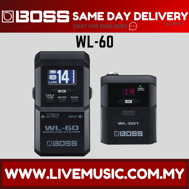 Boss WL-60 - Guitar Wireless System (WL60/WL 60)