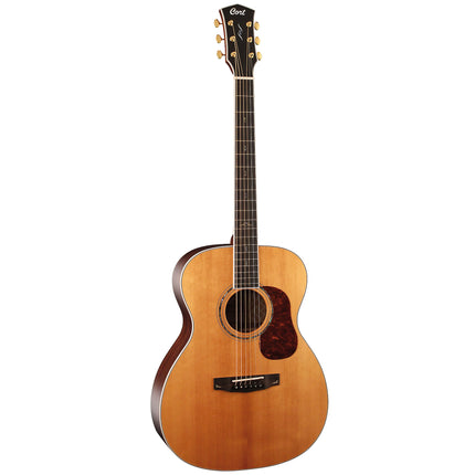 Cort Gold-O8 - Acoustic Guitar with Gig Bag - Natural Glossy (Gold O8/GoldO8)
