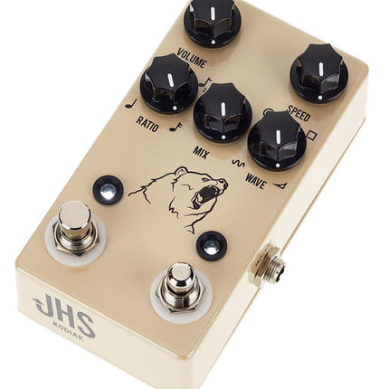 JHS Kodiak Analog Tremolo Guitar Effects Pedal with Tap Tempo