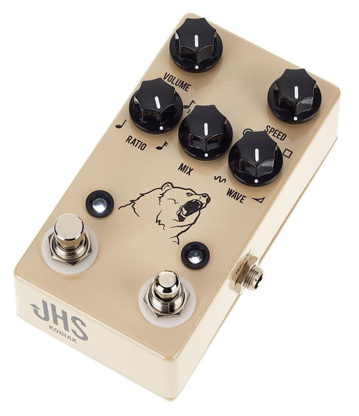 JHS Kodiak Analog Tremolo Guitar Effects Pedal with Tap Tempo