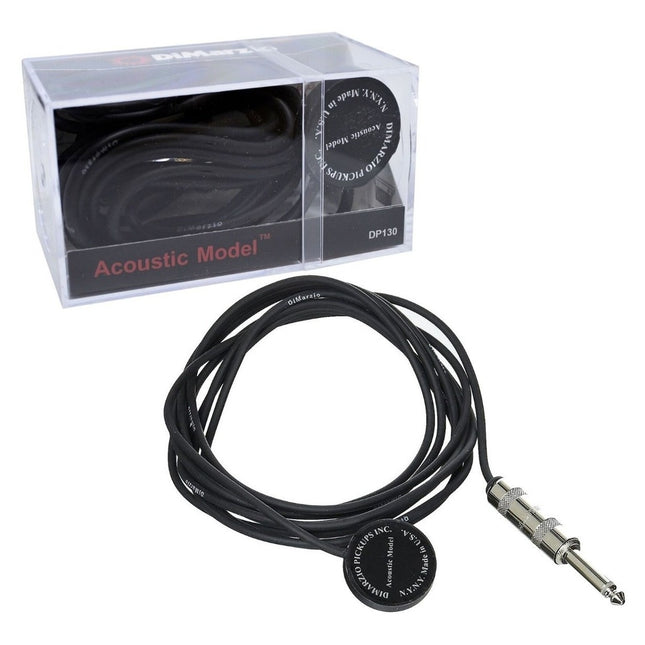 DiMarzio DP130BK Acoustic Model Pickup - Black (DP130)