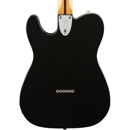 Fender Vintera 70s Telecaster Custom Electric Guitar, Maple Fretboard with Gig Bag - Black