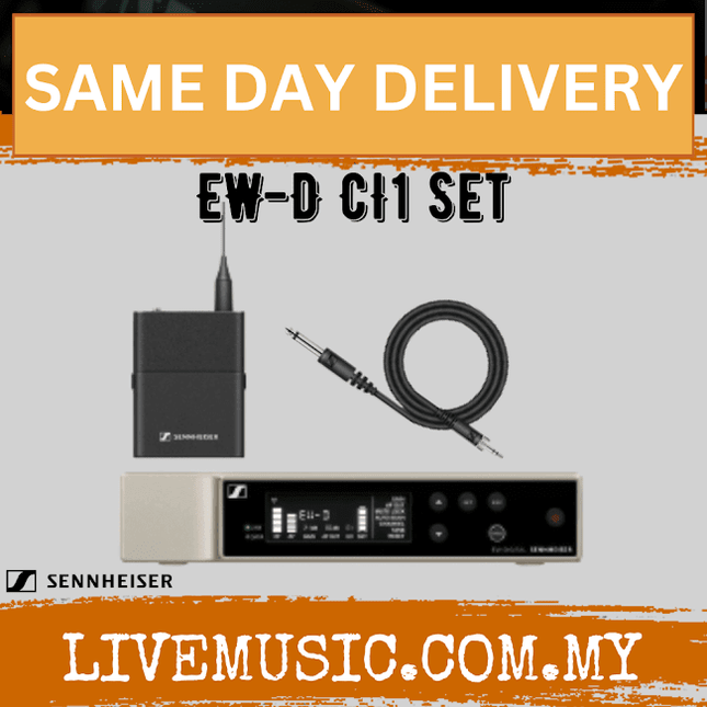 Sennheiser EW-D CI1 SET Digital Wireless Instrument System ( EWD EW D CI1 SET )