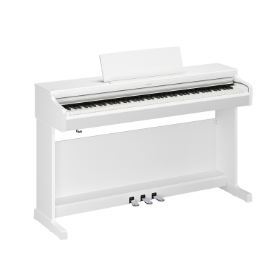 Yamaha Arius YDP-166 88-Keys Digital Piano w/Headphone, Dust Cover, Piano Bench And Adapter - White ( YDP166 / YDP 166 ) - Replace YDP165