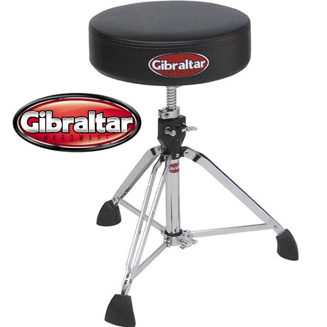 Gibraltar 9608 Pro Round Vinyl Seat Drum Throne