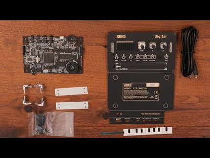 Korg NTS-1 (Nu:Tekt) Monophonic DIY Synthesizer Module Kit With Assembly Tool (NTS1)