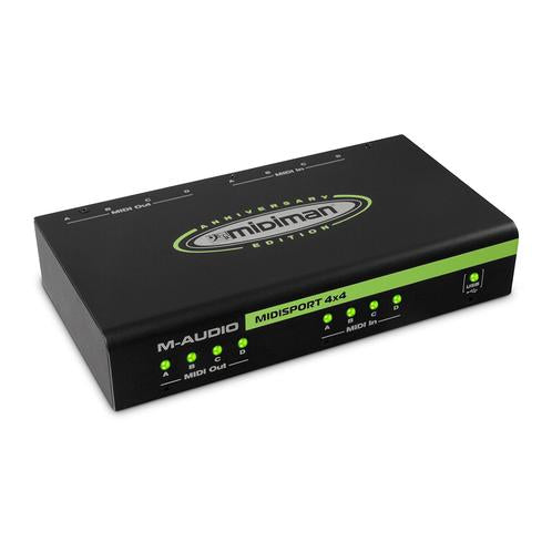 M-Audio MIDISPORT 4X4 Anniversary Edition - 4-in/4-out USB MIDI Interface