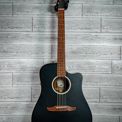 Fender California Redondo Special Slope-Shouldered Acoustic Guitar with Bag - Matte Black