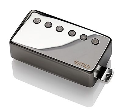 EMG 66 Brushed Humbucker Neck Pickup - Chrome