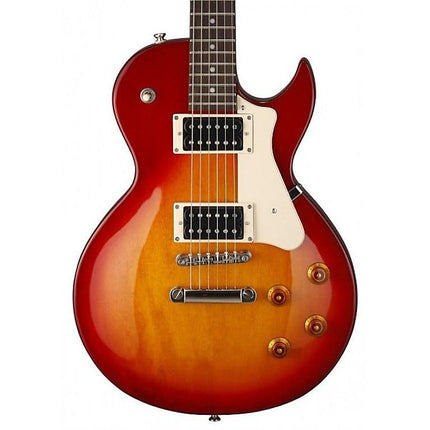 Cort CR100 Electric Guitar Jatoba Fretboard with Gig Bag - Red Cherry Sunburst (CR-100/CR 100)