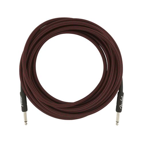 Fender Professional Series Instrument Cable, 18.6ft - Red Tweed
