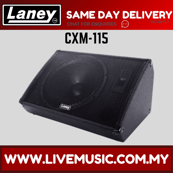 Laney CXM-115 500 watt Passive Stage Monitor, 1x15 inch (CXM115/CXM 115)