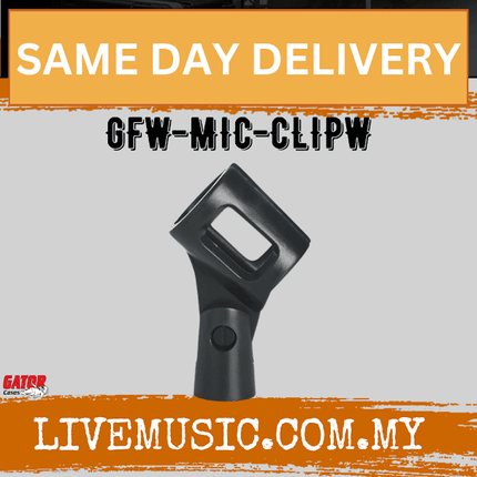 Gator Frameworks GFW-MIC-CLIPW Wireless Microphone Clip ( GFW MIC CLIPW / GFWMICCLIPW )