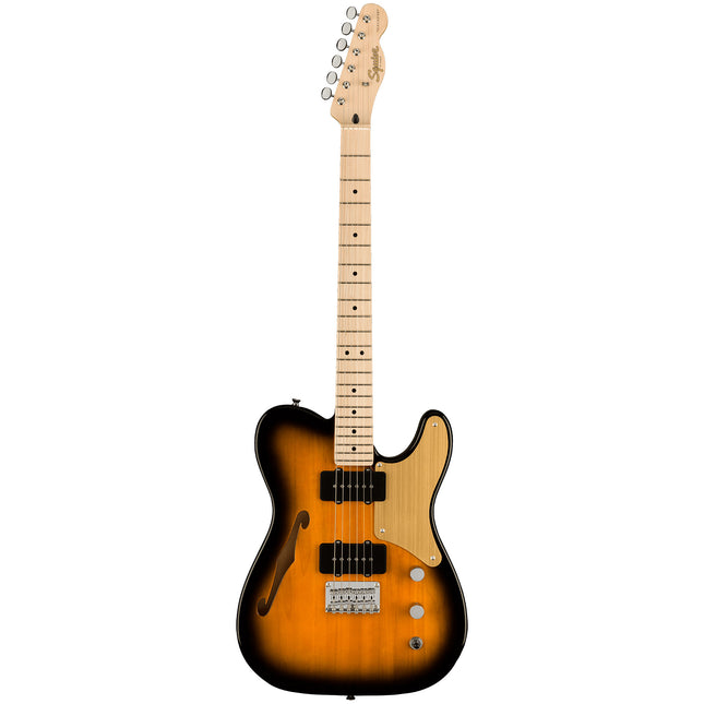 Squier Paranormal Series Cabronita Thinline Telecaster Electric Guitar - 2-Tone Sunburst