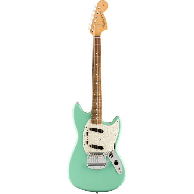 Fender Vintera 60s Mustang Electric Guitar, Pau Ferro Fretboard - Seafoam Green
