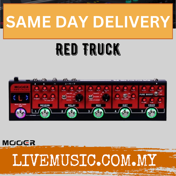 Mooer Red Truck Multi-Effects Pedal