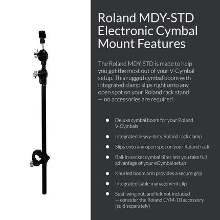 Roland MDY-STD Hatched Cymbal Mount (MDYSTD/MDY STD)