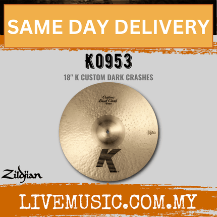 Zildjian 18" K Series Custom Dark Crash Cymbal ( K0953 )